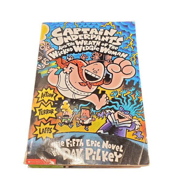 Captain Underpants Book Bundle Adventures of Super Diaper Baby Book - Picture 7 of 16